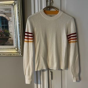 NWOT Womens Faherty part Cashmere Sweater